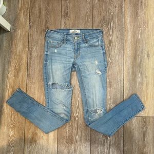 Hollister ripped jeans